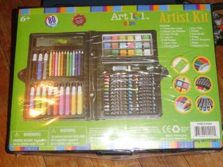   Piece Art Set Childrens Art Kit Drawing and Painting Craft Kit