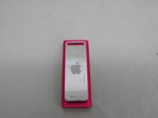 apple ipod shuffle digital player 3rd gen 2gb pink for parts repair as 