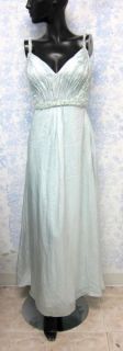 5175 Badgley Mischka Couture Beaded Silk Gown Size 4