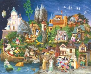 Fairy Tales Fantasy Art James Christensen 1500 Piece Jigsaw Puzzle 