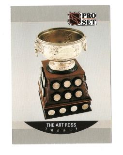 1990 91 Wayne Gretzky Pro Set Art Ross Trophy Card 388