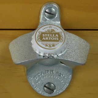 Stella Artois Bottle Cap Starr x Wall Mount Bottle Opener Belgium Beer 