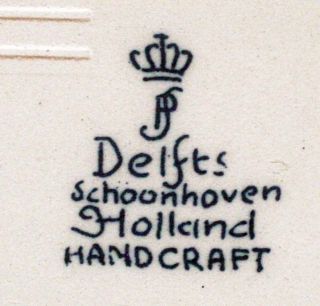 Delfts Schoonhoven Holland Handcraft Tiles Rare unusual artwork