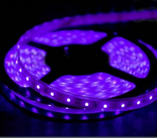 430 Violet Purple Actinic Aquarium Light LED Strip 100 LMN ft Salt 