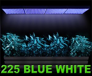 4X 225 LED Grow Light Blue White Panel 26W Plant Aquarium Hydroponic 