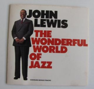 John Lewis The Wonderful World of Jazz CD Modern Jazz Quartet EX NM 