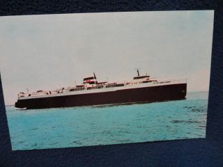 Arthur K. Atkinson. Only diesel rxr carferry in operation on the 