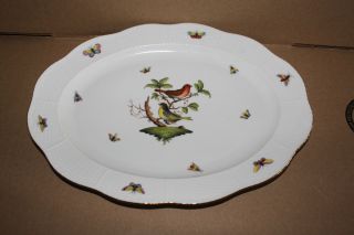 Herend Rothschild Serving Platter 14 25LX11w 102