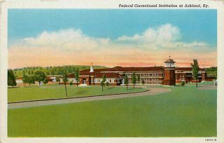 Ashland Kentucky KY 1941 Federal Correctional Institution Vintage 