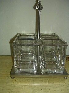 astoria flatware caddy by southern living at home euc