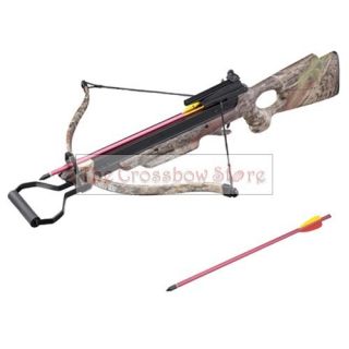 150 lbs Camouflage Wizard Hunting Crossbow with 2 Arrows
