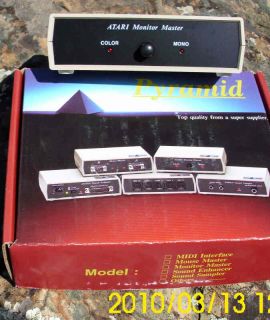 Monitor Master Switch box Atari ST/Stacy/1040/520