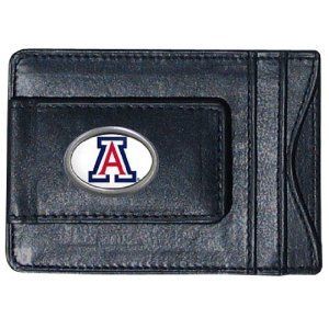 Arizona Wildcats Card Holder Money Clip Leather