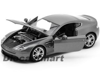   24 2012 ASTON MARTIN V12 VANTAGE NEW DIECAST MODEL CAR METALLIC GREY