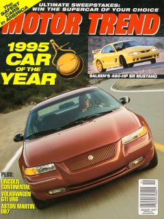    Magazine 1 95 Saleen SR Mustang Volkswagon GTI VR6 Aston Martin DB7