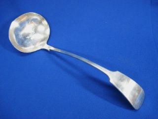 Atkin Brothers Sheffield Silver Fiddle Pat Large Ladle