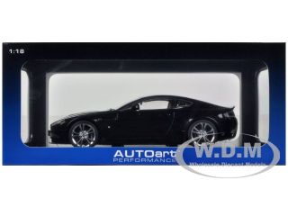 2010 Aston Martin V12 Vantage Black 1 18 by Autoart 70207