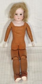 Antique Armand Marseille 370 3 0 Bisque Head Doll 19 1894 Open Mouth 