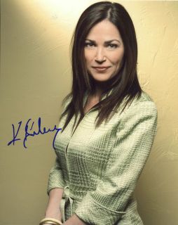 Autographed Kim Delaney Great Closeup Army Wives