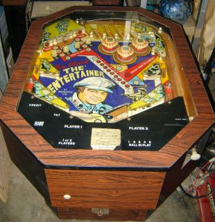Game PLan Pinball Machine Roy Clark The Entertainer Project repair NR 
