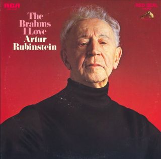 Artur Rubinstein The Brahms I Love RCA LSC 3186 NM NM