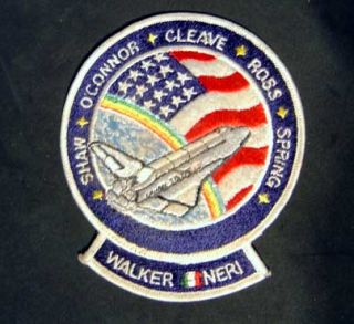 NASA Space Shuttle Mission Patch STS 61B Atlantis