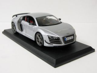 Audi R8 GT Diecast Model Car Maisto Special Edition Silver 1 18 Scale 