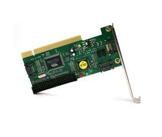 SATA 1 IDE 40P RAID to PCI I O PC Card Adapter Promise