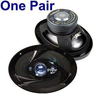 New Pair Audiopipe 3way 500W 6 x 9 Car Speakers