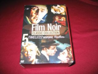 Film Noir Classic Collection Vol 1 5 DVD Set Warner Bros