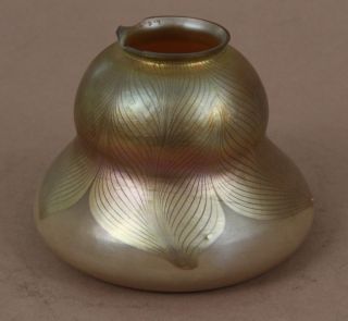 Tiffany Studios Art Glass Bell Lamp Shade 2 25 Fitter 