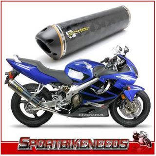 01 07 CBR600F4I CBR 600 F4i Exhaust Two Brothers CF