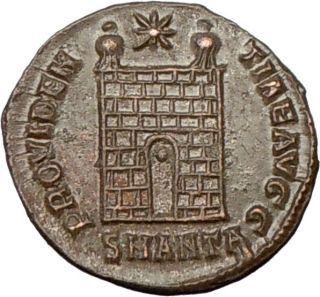Constantin I The Great 307 337A D Antioch 326AD Silvered Folis 