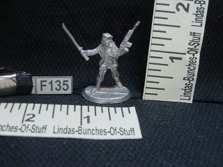 SMALL UNKNOWN MALE ACTION FIGURE HOLDING GUN SWORD1.5+ X1 FIGURINE 