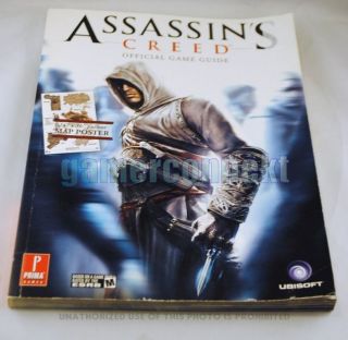 Assassins Creed Official Strategy Guide Book for Xbox 360 PS3 Used 