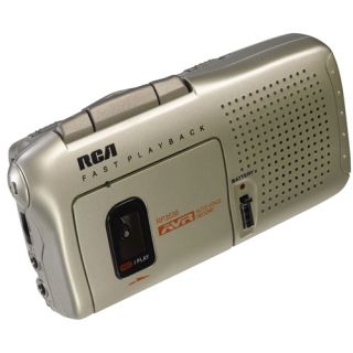 RCA RP3538R Micro Cassette Recorder Voice Recorder