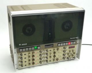 Vintage Gould 6500 Reel to Reel FM Analog 1 4 Audio Tape Deck Player 