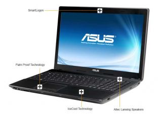 Asus A54C AB31 15 6 inch Laptop i3 2 1 GHz 4GB RAM 320GB HDD New 