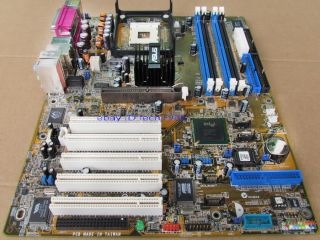 100% OK ASUS P4P800 E DELUXE Motherboard 3 5 DAYS SHIPPING 478