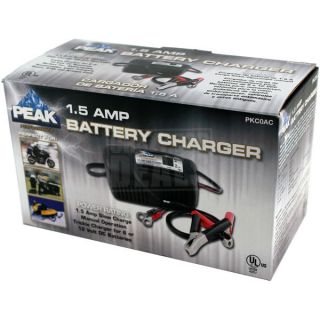 PEAK PKC0AC 1 5 Amp Car Auto Battery Charger Jumper Slow Charge 