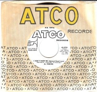 Al Perkins 45 Atco M 71 DJ Funk I DonT Want No Second