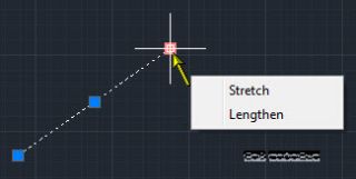 have been added to autocad 2012 for lines dimensions mleaders and arcs 