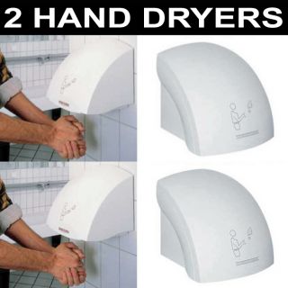 Automatic Hand Dryer Hands Free Electric Infrared Commercial 