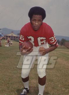 1973 Topps Football Original Color Negative Ken Reaves Atlanta Falcons 