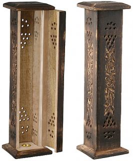Antique Square Style Tower Ash Catcher Incense Holder