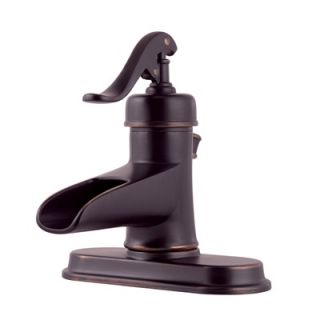 Price Pfister Tuscan Bronze Ashfield Single Control Bathroom Faucet 