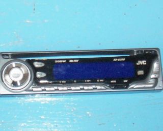 Faceplate JVC KD 6200 Auto AM FM CD Player Faceplate Only VGC
