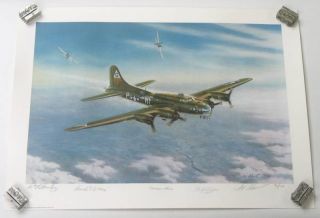 Fortress Alone Lithograph by J Ashurst Signed Numbered