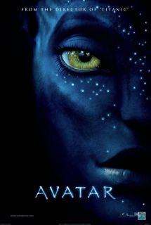 Avatar Lenticular Movie Poster 27x40 Cameron in Original Protective 