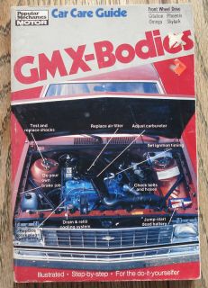 GM X Bodies Car Care Guide by Allen D. Bragdon (198